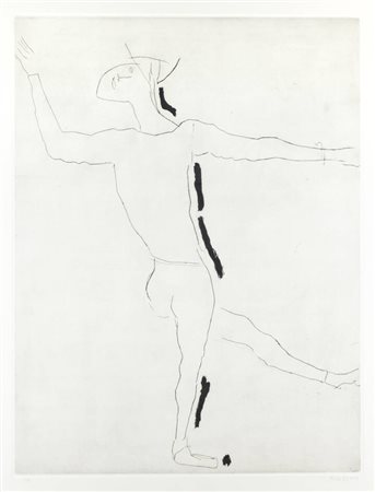 MARINO MARINI<BR>Pistoia 1901 - 1980<BR>"Gioco I" 1973