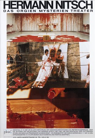 MANIFESTO<BR>"Hermann Nitsch das orgien mysterien theater"