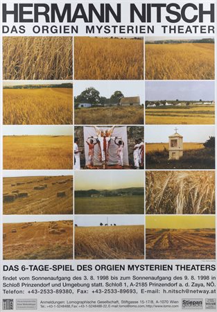 MANIFESTO<BR>"Hermann Nitsch das orgien mysterien theater"