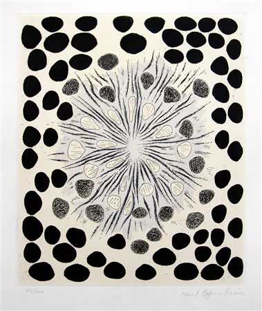 MERET OPPENHEIM, Bonjour, Max Ernst, 1976