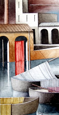 MARCELLO SCUFFI, Portocanale, 2020