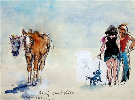 WALTER PIACESI, Studio a Cattolica, 1993