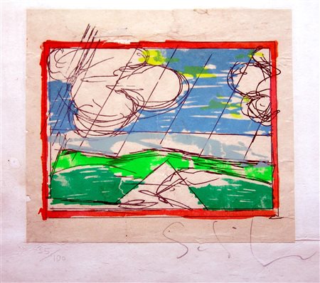 MARIO SCHIFANO, senza titolo