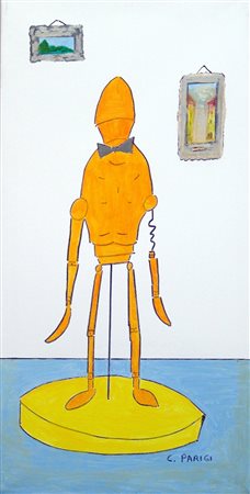 CLAUDIO PARIGI, Manichino ferito, 2019