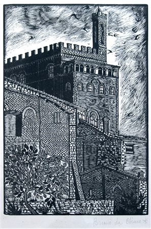 BRUNO DA OSIMO, Palazzo dei Priori a Gubbio