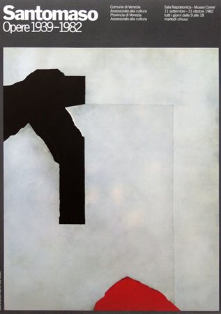 GIUSEPPE SANTOMASO, Opere 1939-1982, 1982