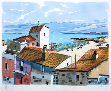 ALDO RISO, Tetti sul mare