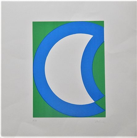 Joel Stein SENZA TITOLO serigrafia su carta, cm 49,5x49,5; 'es. 9/99 firma...