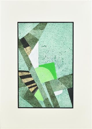 Beniamino Ciccotelli SENZA TITOLO tecnica mista su carta, cm 29x46 eseguita...