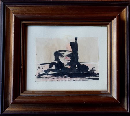 BOT (BARBIERI OSVALDO) (1895-1958) - NATURA MORTA - ACQUERELLO SU CARTA...