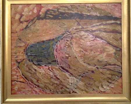 MOSCONI LUDOVICO - DESERTO 1982 - OLIO SU COMPENSATO CM.50X60