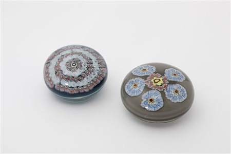 Coppia di grandi fermacarte