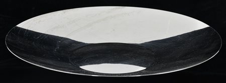 PIATTO IN ACCIAO INOX marca Alessi, design Bauhaus diam cm 29 Lievi graffi