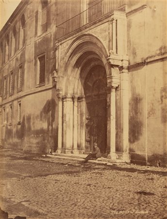 Carlo Baldassare Simelli (1811-1877)  - Roma: Sant’Antonio, years 1860