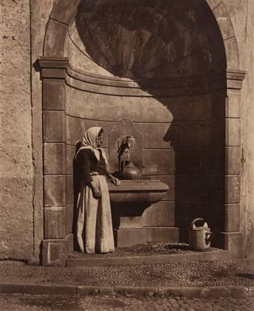 Anonimo - A Wayside Fountain, Spain, years 1900