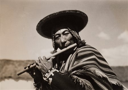 Martin Chambi (1891-1973)  - Senza titolo (Ritratto), years 1930-1940