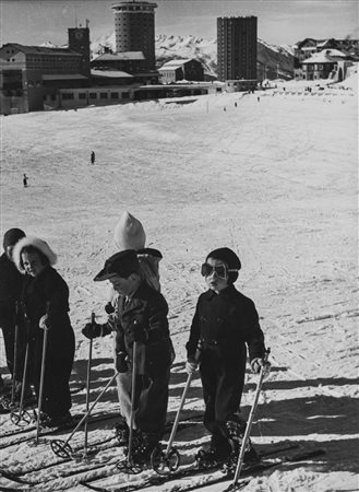 Riccardo Moncalvo (1915-2008)  - Sestrières, years 1940