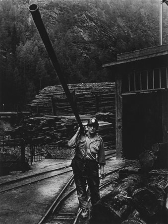 Renzo Muratori (1927-1992)  - Miniera, years 1970