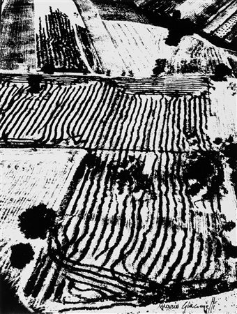 Mario Giacomelli (1925-2000)  - Paesaggio, 1975/1985