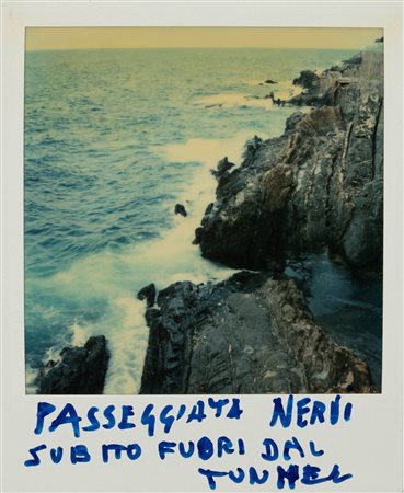 Alberto  Lattuada (1914-2005)  - Passeggiata Nervi subito fuori dal tunnel, 1989/90