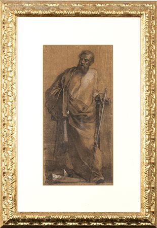 San Paolo a figura intera con spada e volume