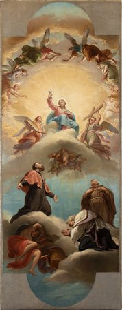 Visione mistica di tre santi