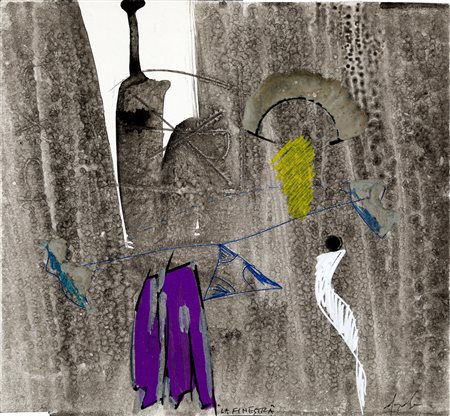 SERGIO DANGELO (1932) - La finestra