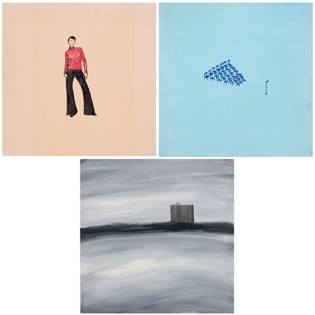 FRANCO SILVESTRO - Lotto unico di 3 opere