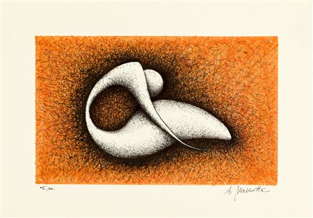 ALFREDO MAZZOTTA (1951) - Figura in contorsione