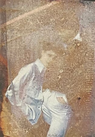 Mimmo Rotella “Amore innocente” 1973