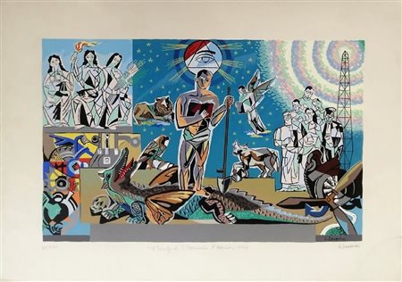 Gino Severini “Il trionfo di San Tommaso d’Aquino” 1949