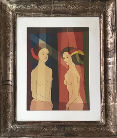 Mario Carotenuto “Due donne al bagno” 1971-72