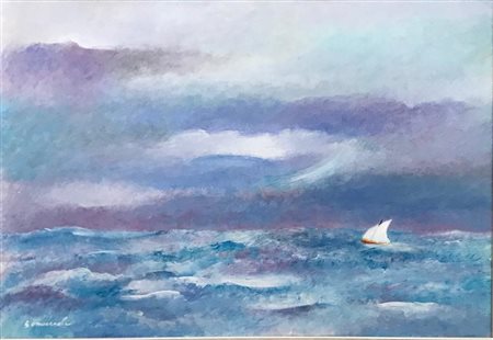 Giovanni Omiccioli “Vela a Marzocca” 1974