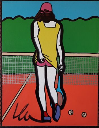 Marco Lodola “Tennista”