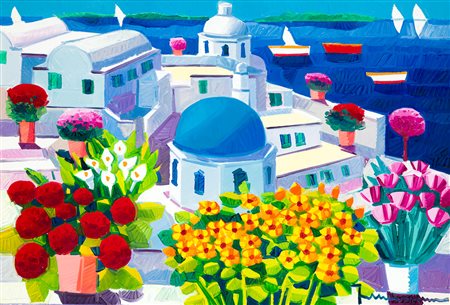 ATHOS FACCINCANI (1951) - Santorini