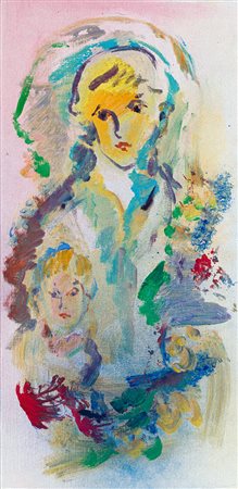 ERNESTO TRECCANI (1920-2009) - Senza Titolo  (Maternità)