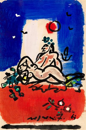 FRANCO ROGNONI (1913-1999) - Senza Titolo, 1967