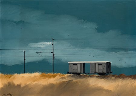 ENOTRIO (1920-1989) - Binario in un campo