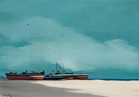 ENOTRIO (1920-1989) - Barche a Scalea