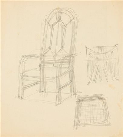 FORTUNATO DEPERO (1892-1960) - Senza Titolo, 1953-1954 circa