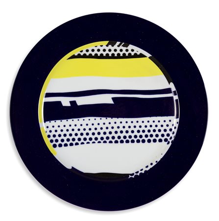 ROY LICHTENSTEIN (1923-1997) - "Künstlerplatzteller"