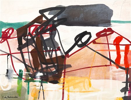 EUGÈNE DE KERMADEC (1899-1976) - Choc en retour, 1962