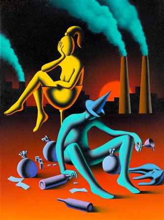 MARK KOSTABI (1960) - The land of poison, 2004