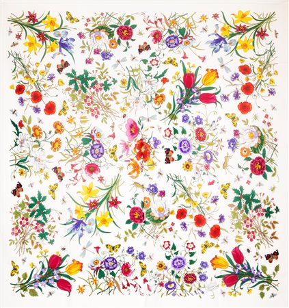Gucci - Grand foulard Flora