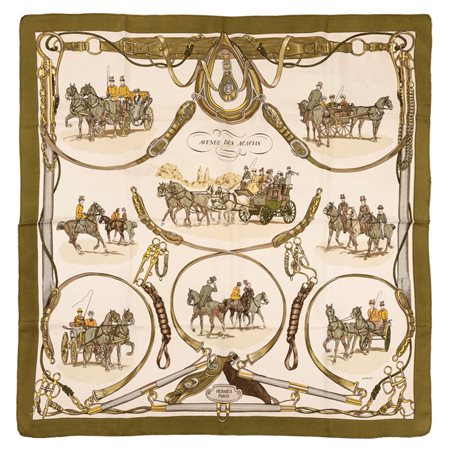 Hermès - Foulard Avenue des Acacias
