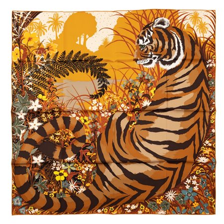 Hermès - Foulard Tyger Tyger
