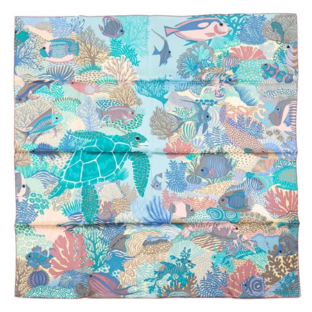 Hermès - Foulard Under the waves