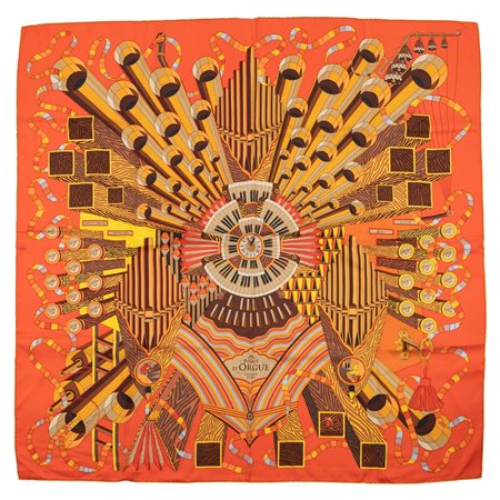 Hermès - Foulard Point d'Orgue