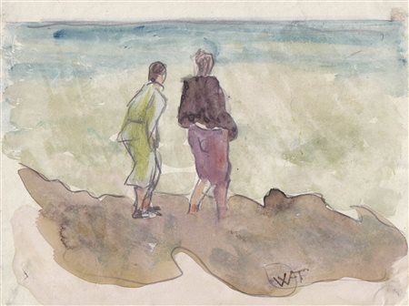 Hans Josef Weber-Tyrol (Schwaz 1874 – Meran/Merano 1957 Al mare,...