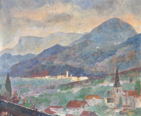 Ernst Nepo (Dauba, Böhmen/Boemia 1895 – Innsbruck 1971) Lana verso Mendola,...